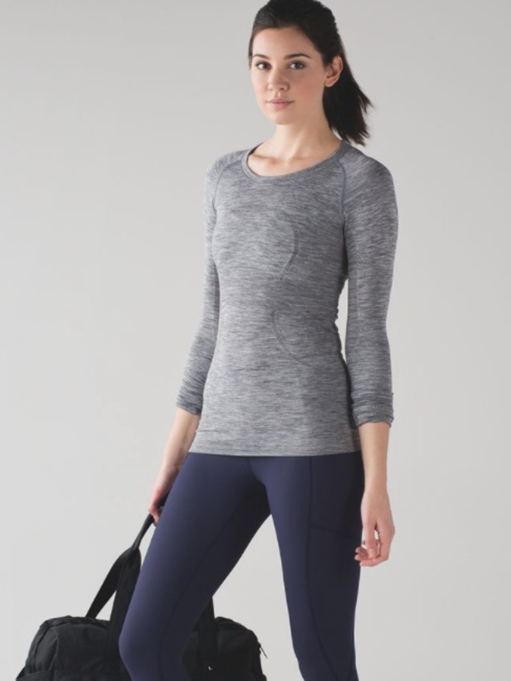 lululemon Swiftly Tech Long Sleeve Slate Sz 8